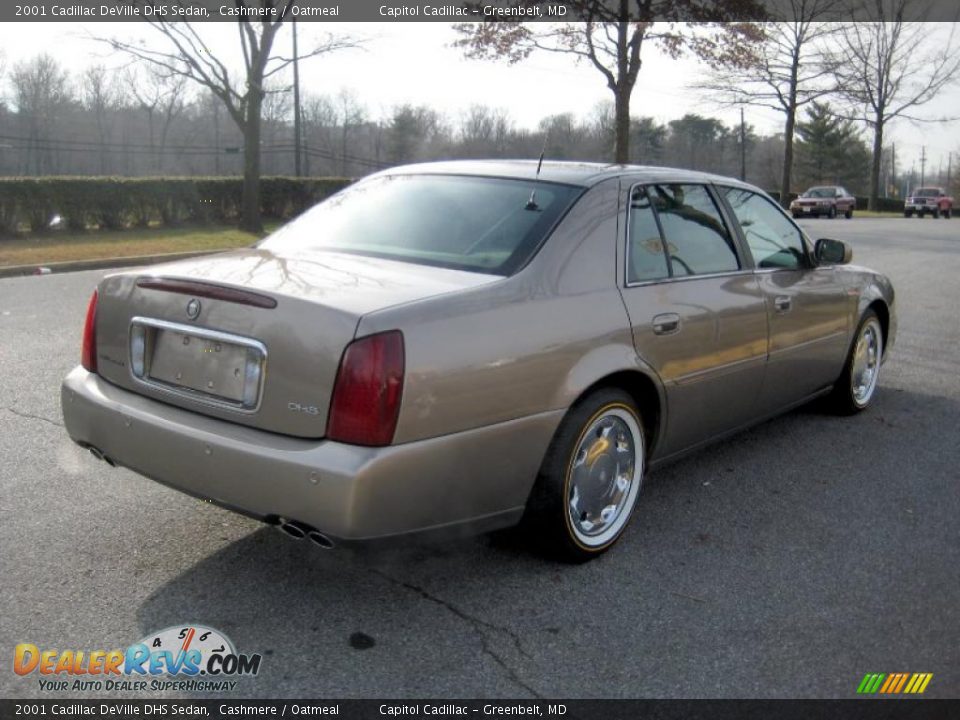 2001 Cadillac DeVille DHS Sedan Cashmere / Oatmeal Photo #4