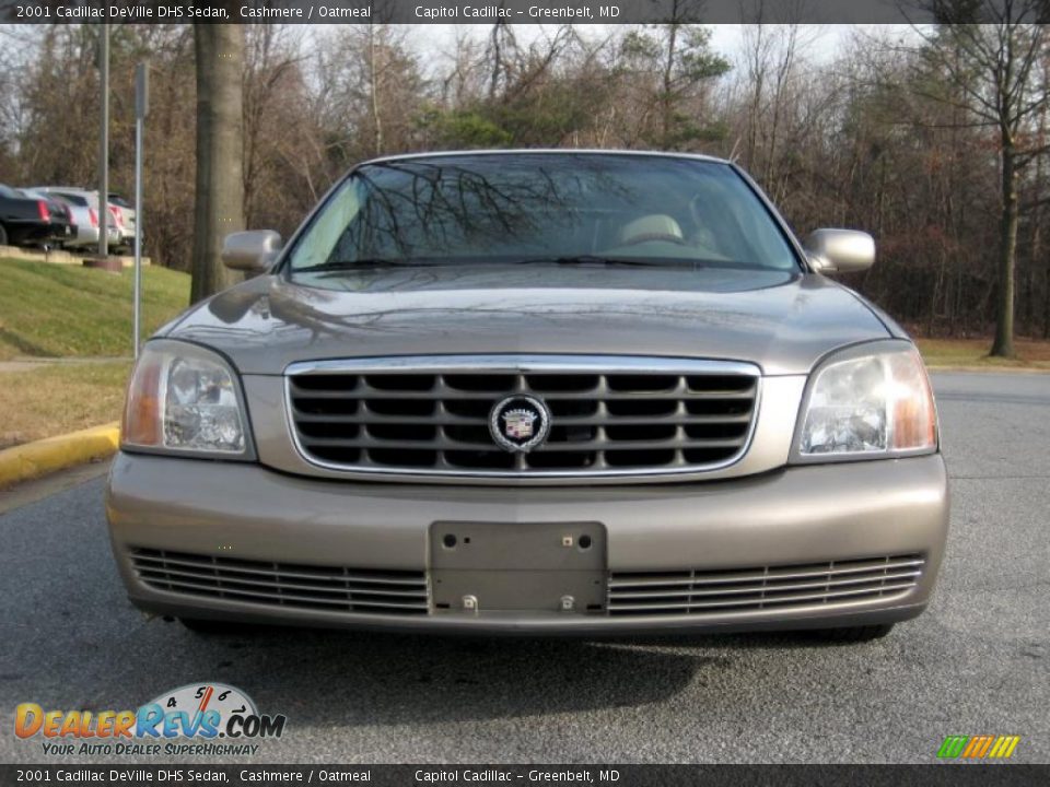 2001 Cadillac DeVille DHS Sedan Cashmere / Oatmeal Photo #7