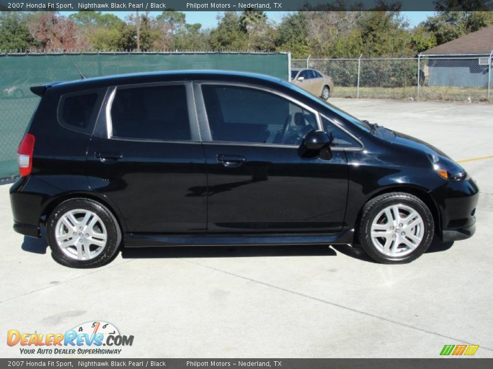 2007 Black honda fit sport #6