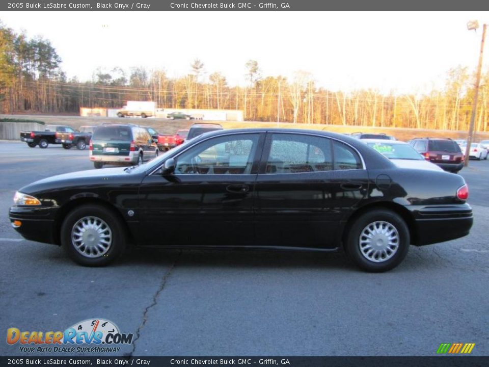 2005 Buick LeSabre Custom Black Onyx / Gray Photo #2