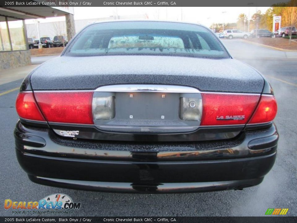 2005 Buick LeSabre Custom Black Onyx / Gray Photo #4