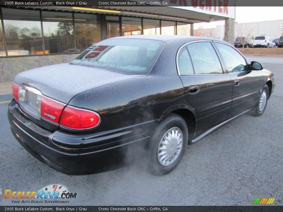 2005 Buick LeSabre Custom Black Onyx / Gray Photo #5