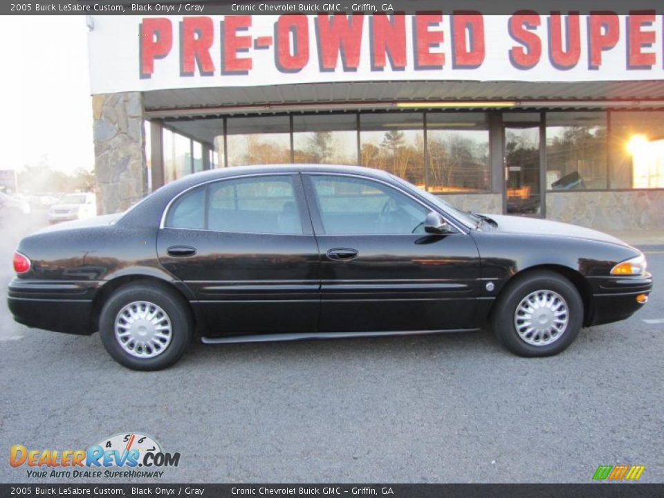 2005 Buick LeSabre Custom Black Onyx / Gray Photo #6