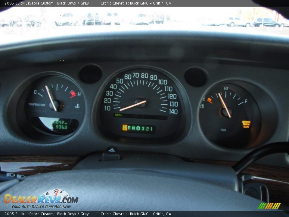 2005 Buick LeSabre Custom Black Onyx / Gray Photo #15