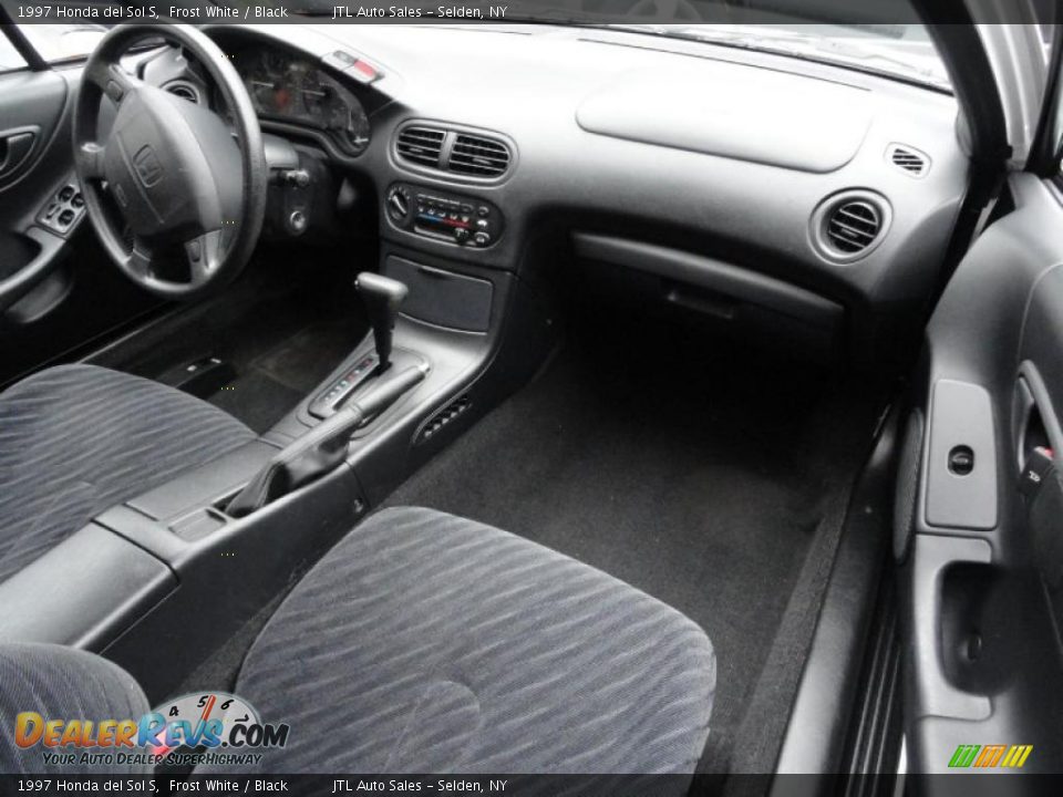 Black Interior 1997 Honda Del Sol S Photo 10 Dealerrevs Com