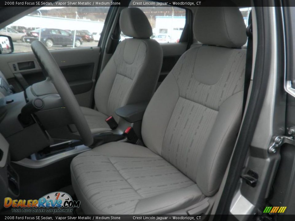 Medium Stone Interior - 2008 Ford Focus SE Sedan Photo #7