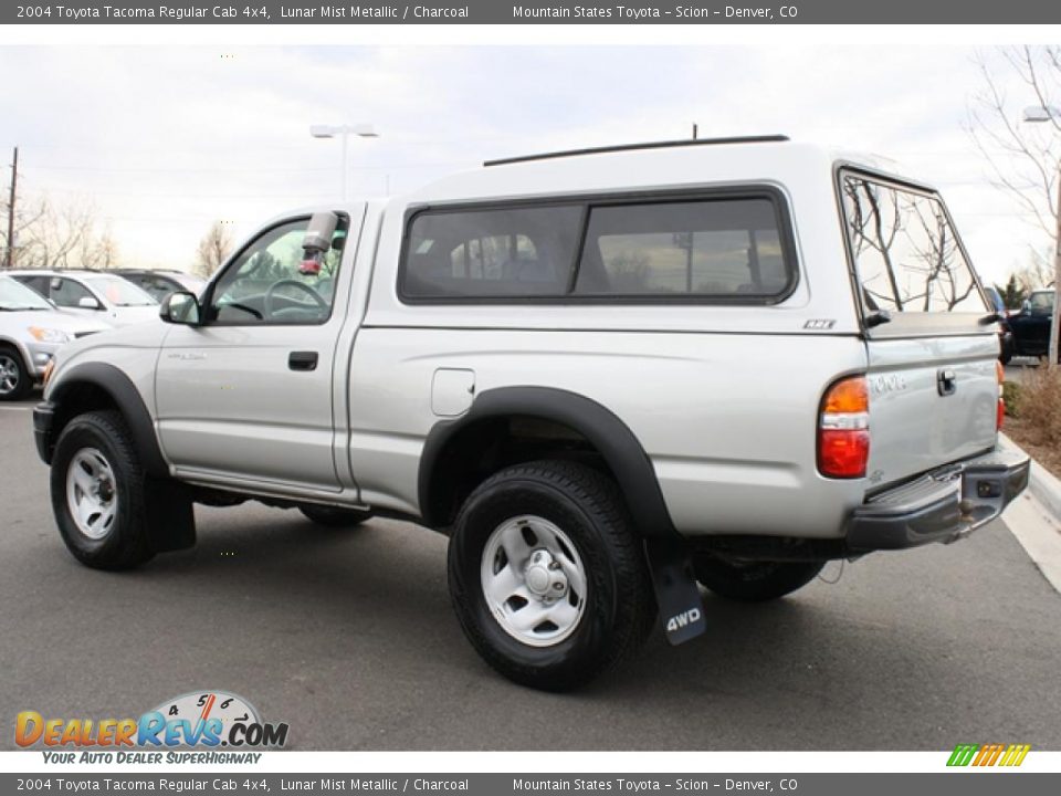 2004 Toyota Tacoma Regular Cab 4x4 Lunar Mist Metallic / Charcoal Photo #4