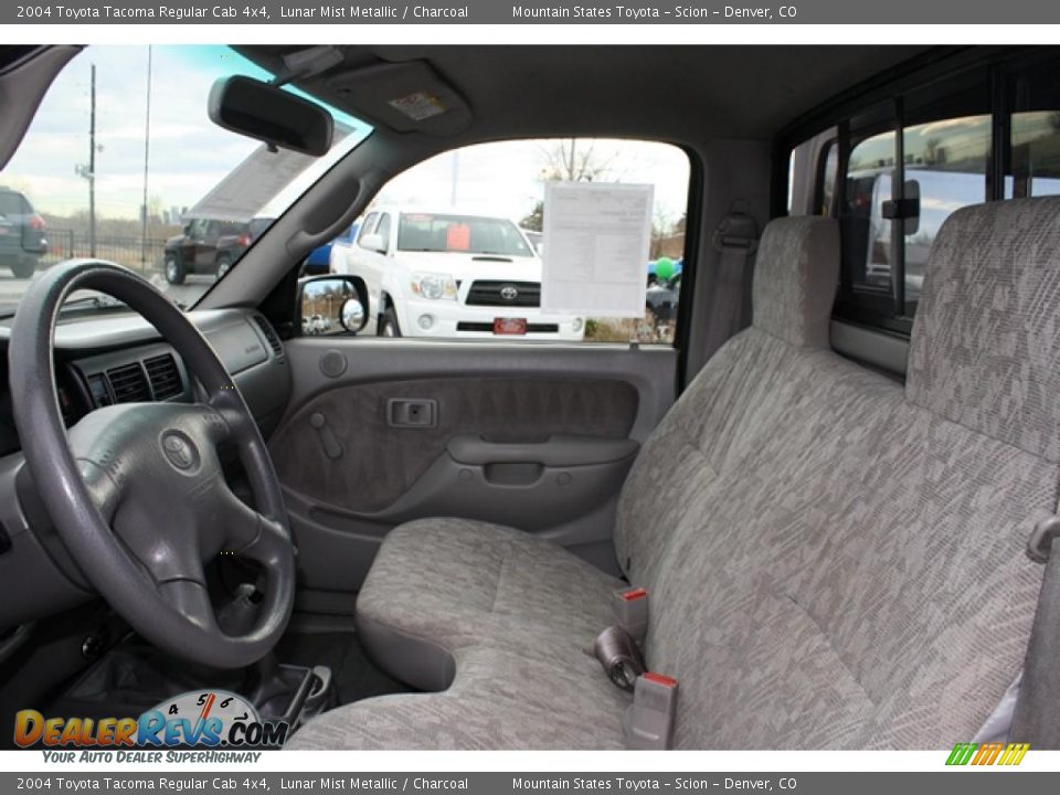 Charcoal Interior - 2004 Toyota Tacoma Regular Cab 4x4 Photo #9