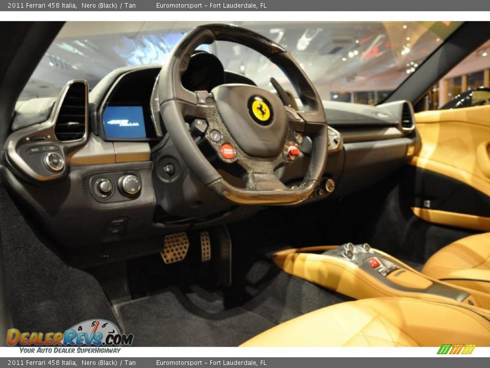 Dashboard of 2011 Ferrari 458 Italia Photo #8