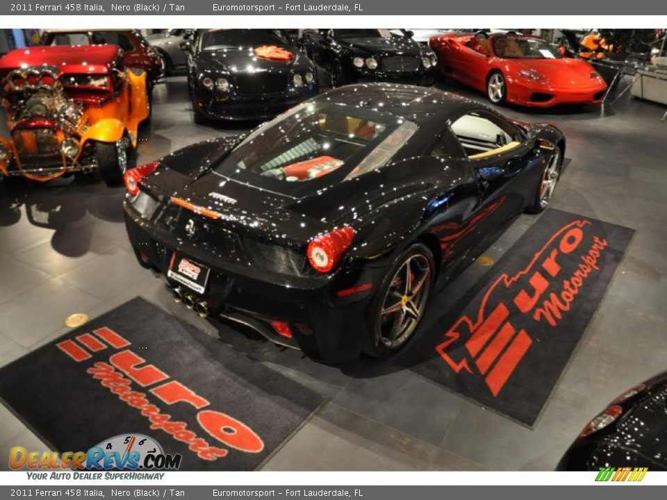 2011 Ferrari 458 Italia Nero (Black) / Tan Photo #21