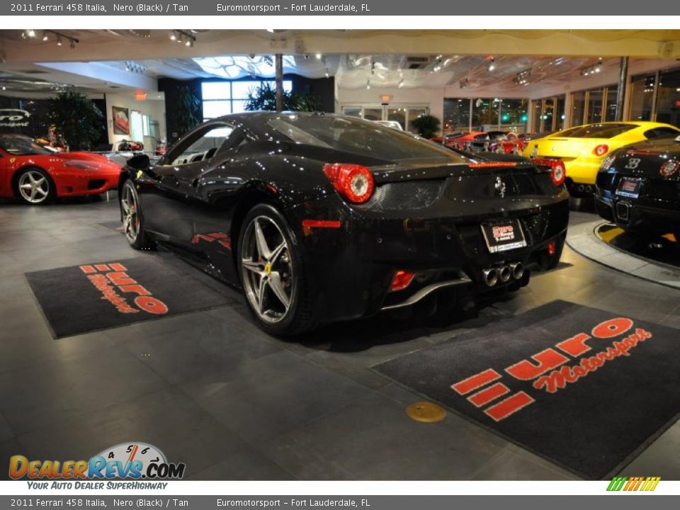 2011 Ferrari 458 Italia Nero (Black) / Tan Photo #30