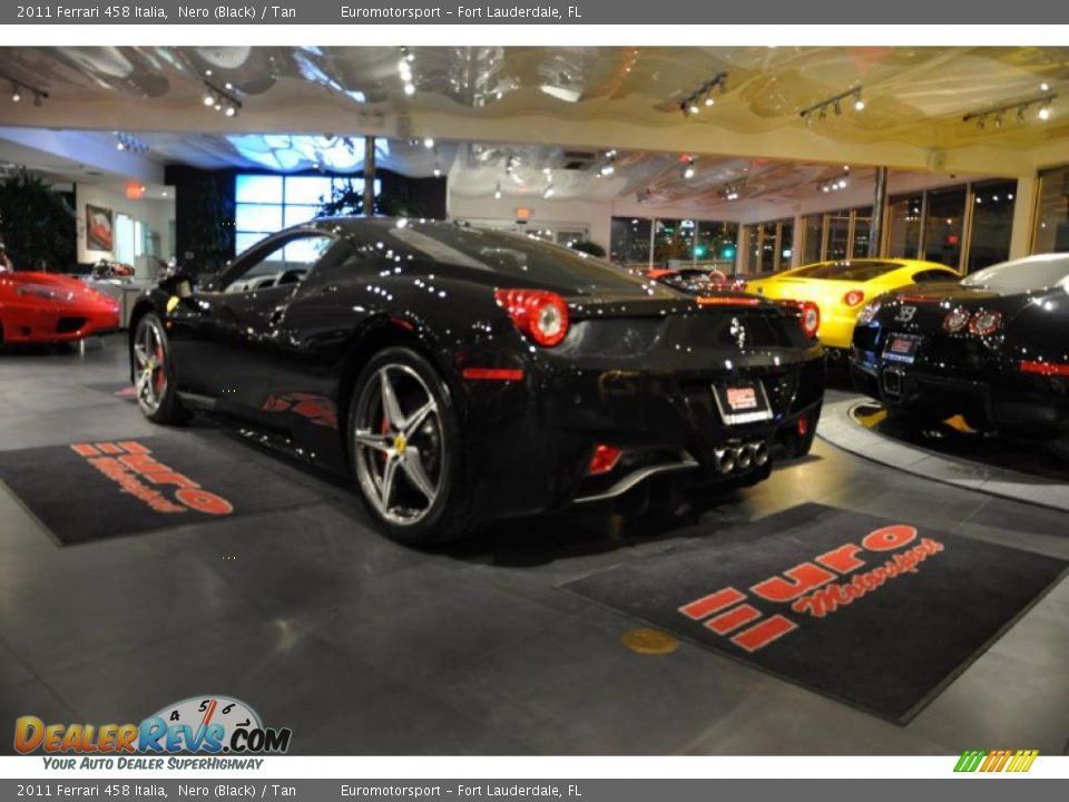 2011 Ferrari 458 Italia Nero (Black) / Tan Photo #32