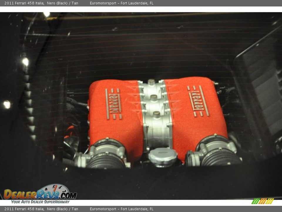 2011 Ferrari 458 Italia 4.5 Liter GDI DOHC 32-Valve VVT V8 Engine Photo #38