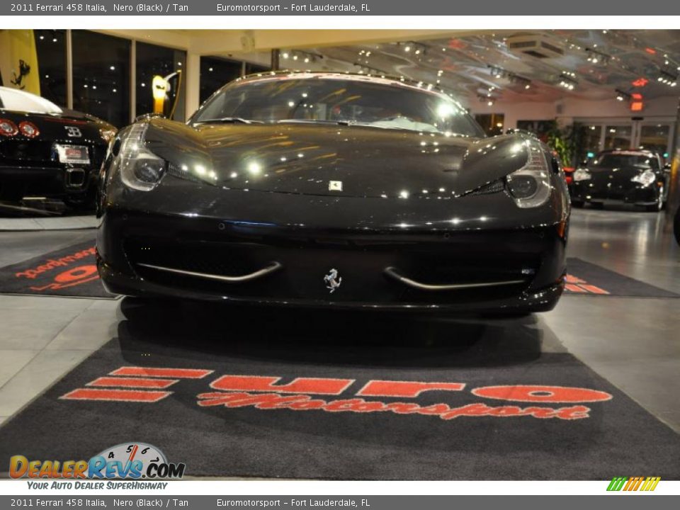 2011 Ferrari 458 Italia Nero (Black) / Tan Photo #57