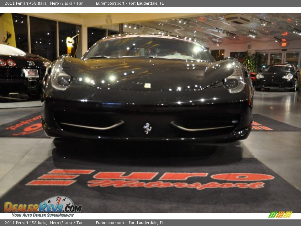 2011 Ferrari 458 Italia Nero (Black) / Tan Photo #59