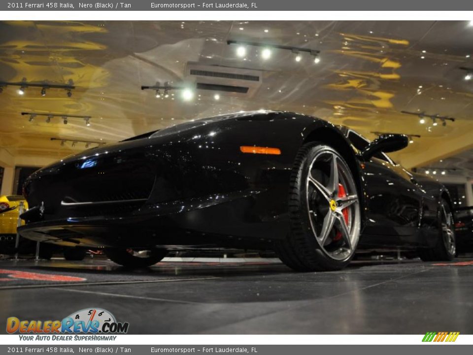 2011 Ferrari 458 Italia Nero (Black) / Tan Photo #73