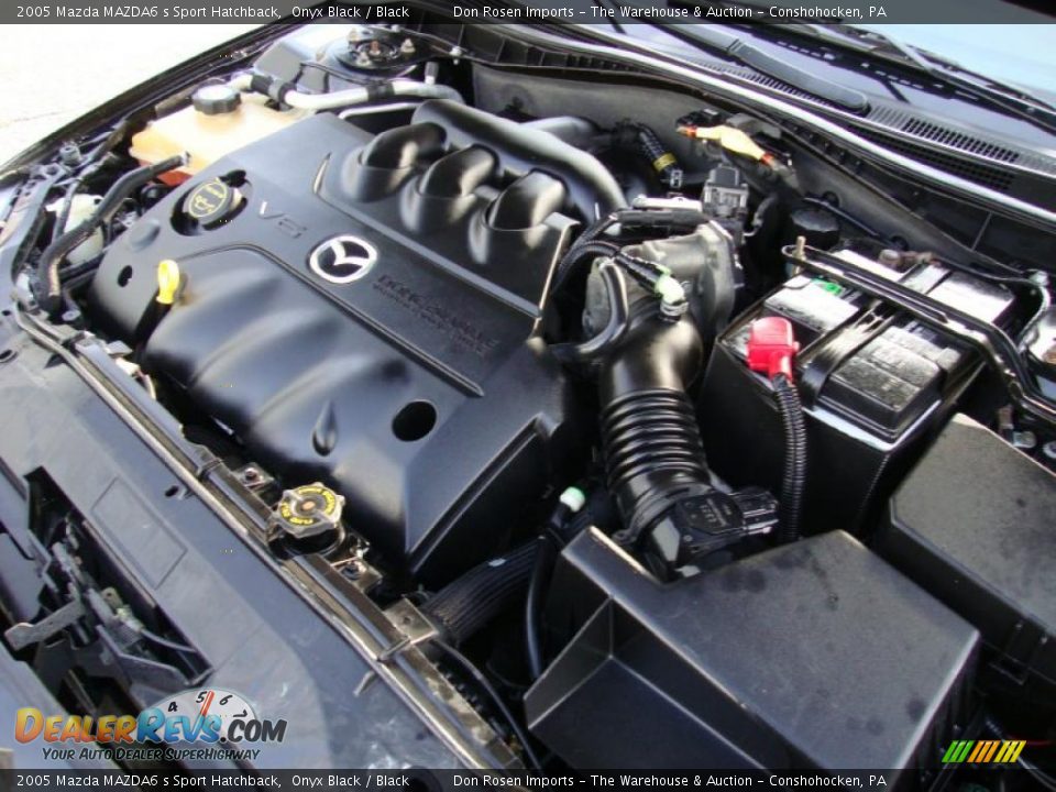 2005 Mazda MAZDA6 s Sport Hatchback 3.0 Liter DOHC 24 Valve VVT V6 Engine Photo #35
