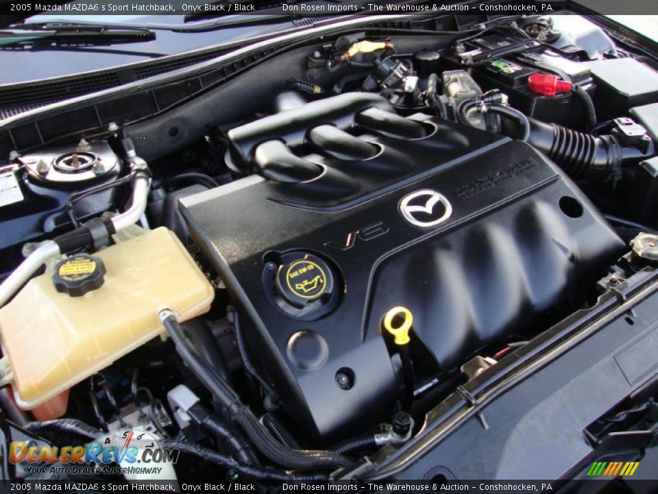 2005 Mazda MAZDA6 s Sport Hatchback 3.0 Liter DOHC 24 Valve VVT V6 Engine Photo #36