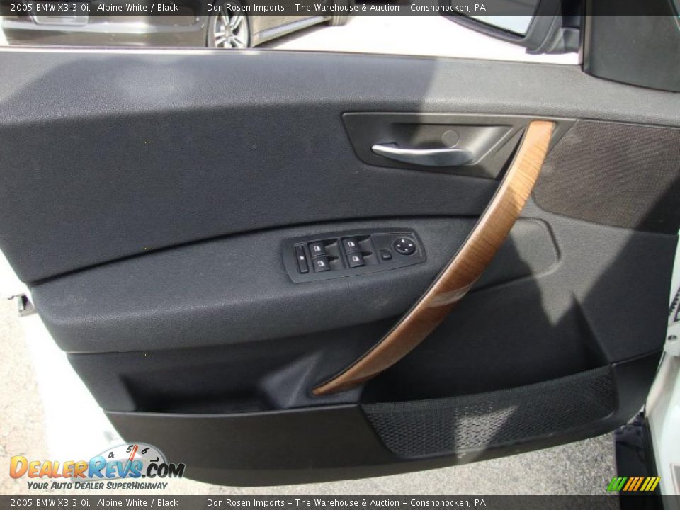 2005 BMW X3 3.0i Alpine White / Black Photo #14