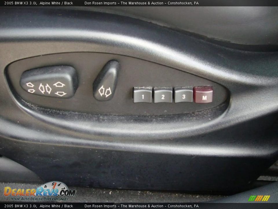2005 BMW X3 3.0i Alpine White / Black Photo #17
