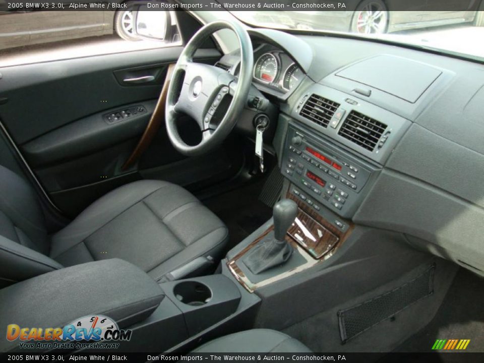 2005 BMW X3 3.0i Alpine White / Black Photo #20