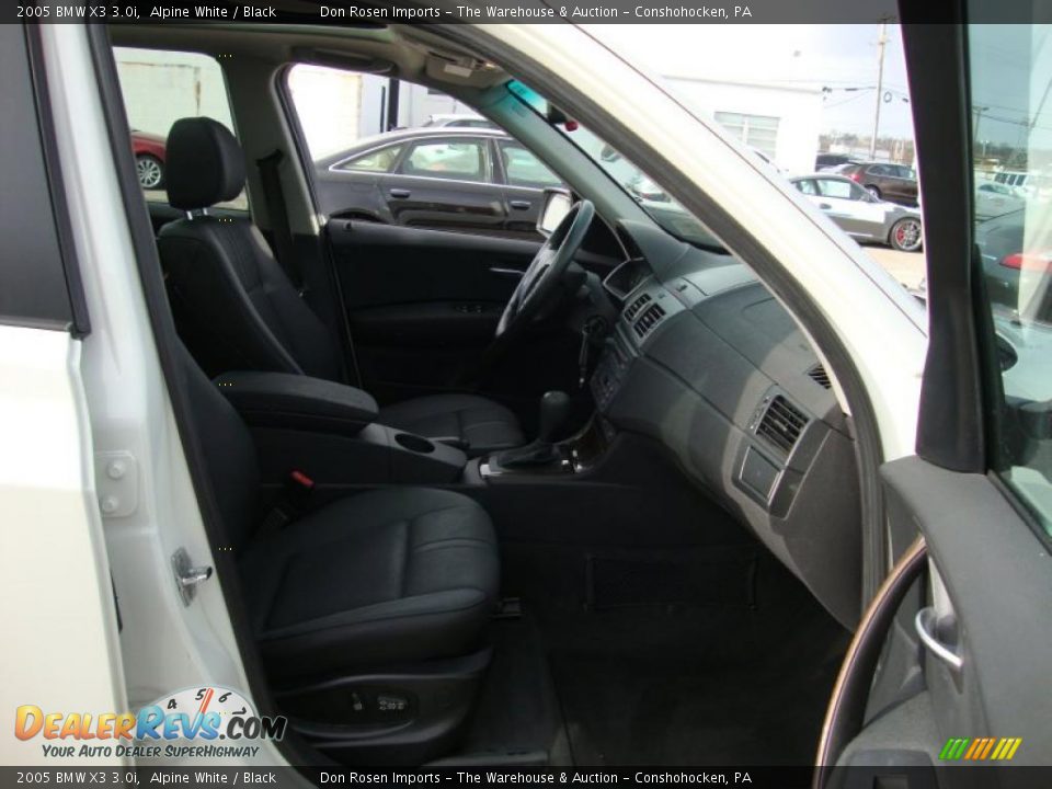 2005 BMW X3 3.0i Alpine White / Black Photo #21