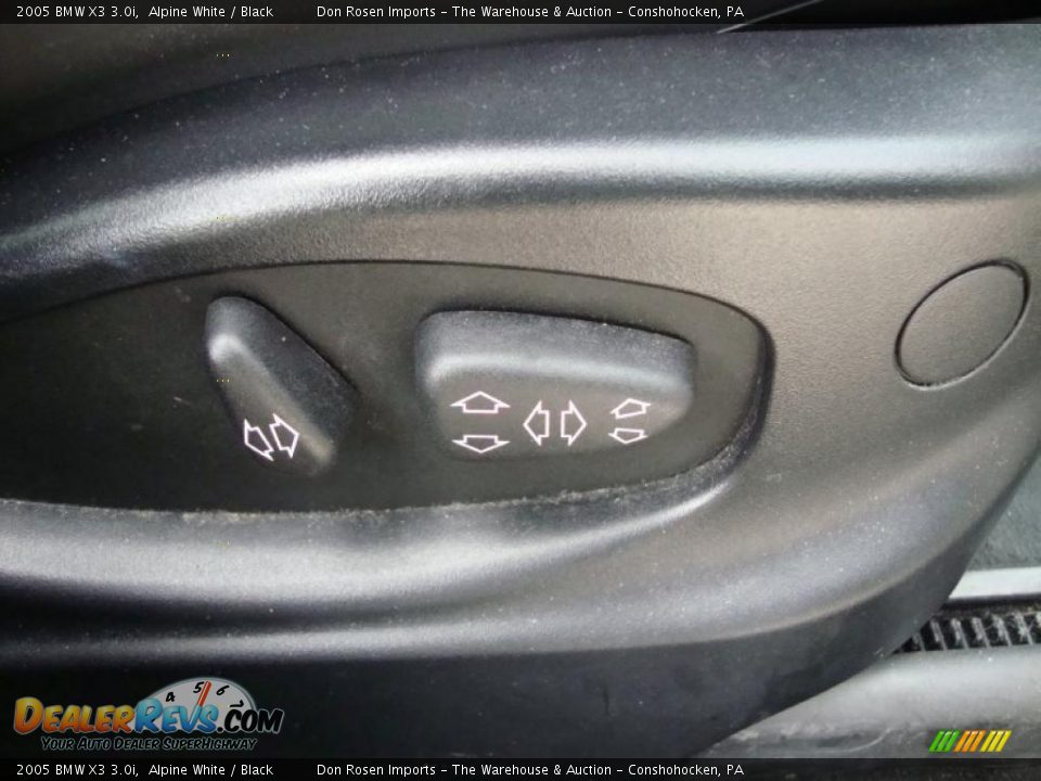 2005 BMW X3 3.0i Alpine White / Black Photo #22