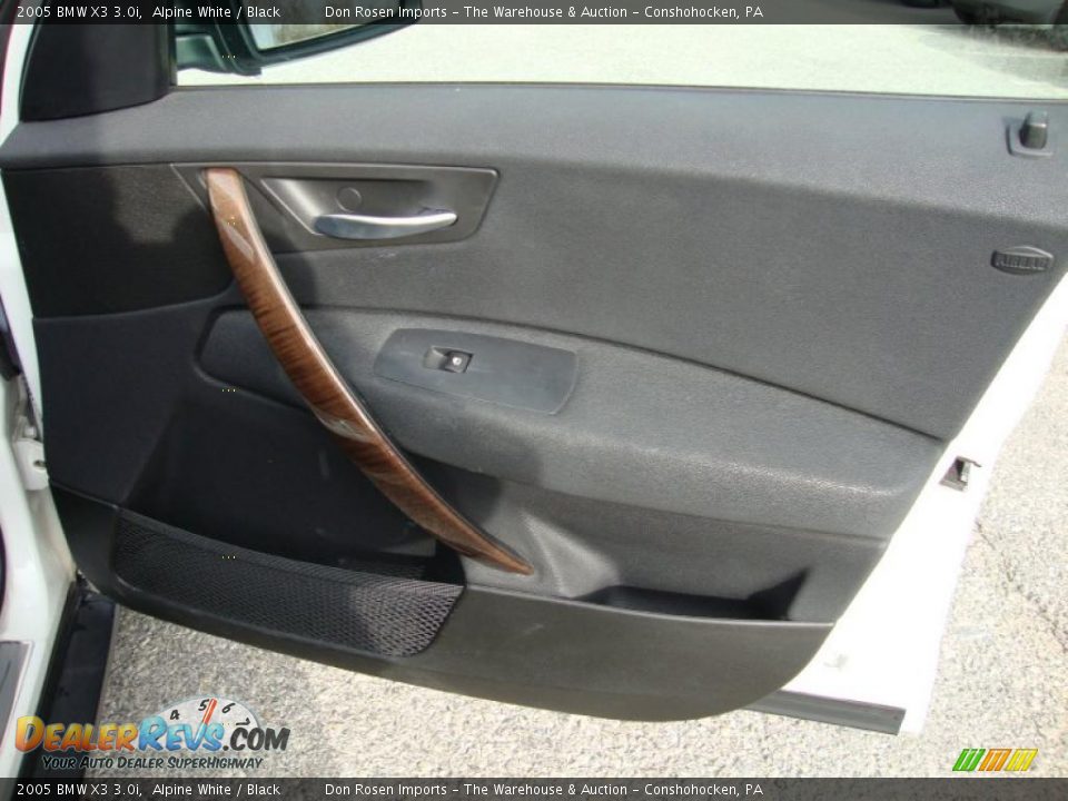 2005 BMW X3 3.0i Alpine White / Black Photo #24