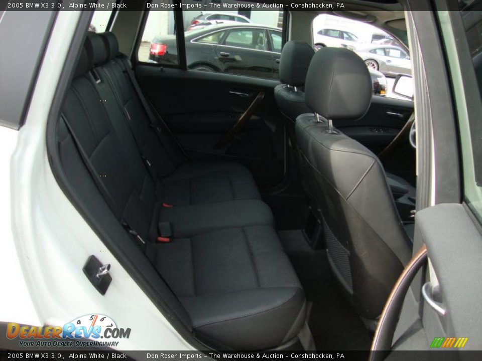 2005 BMW X3 3.0i Alpine White / Black Photo #25