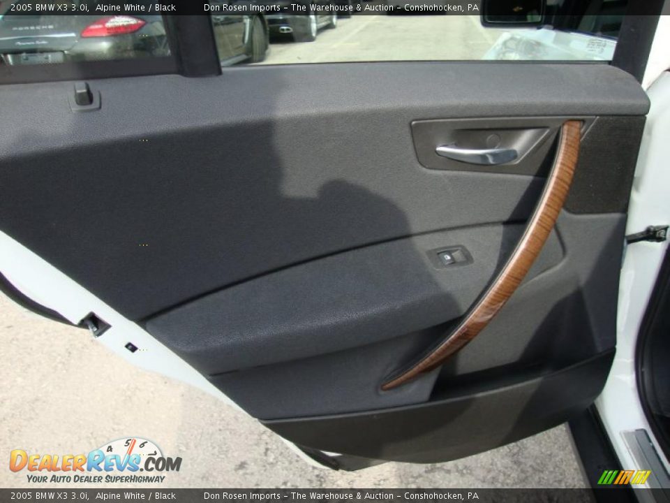 2005 BMW X3 3.0i Alpine White / Black Photo #28