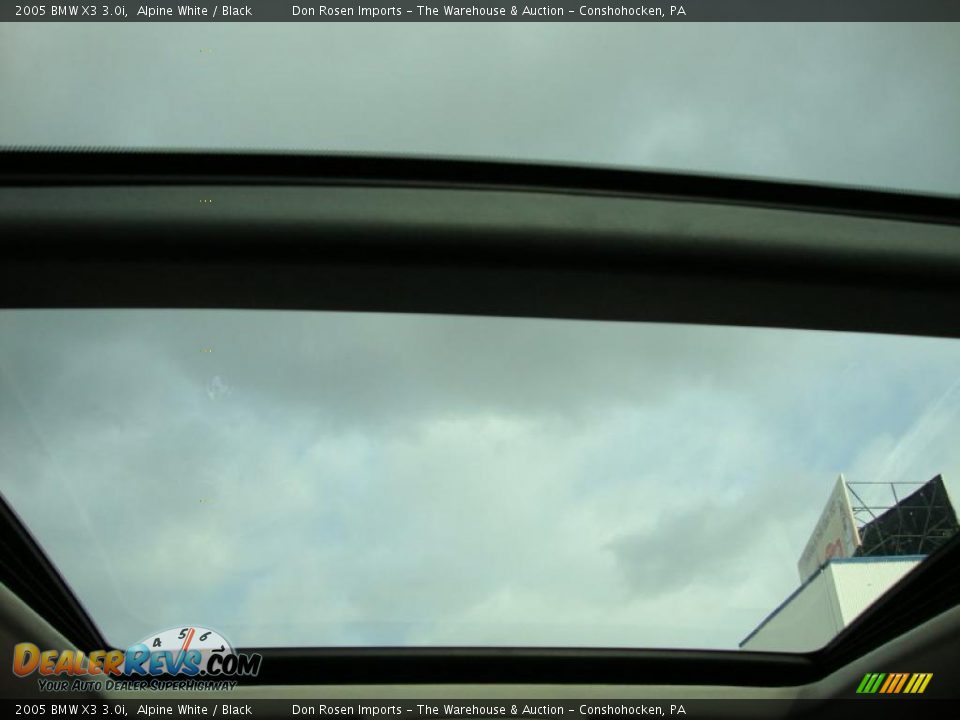 2005 BMW X3 3.0i Alpine White / Black Photo #29