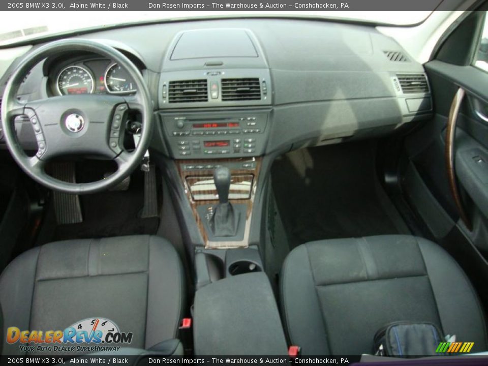 2005 BMW X3 3.0i Alpine White / Black Photo #30