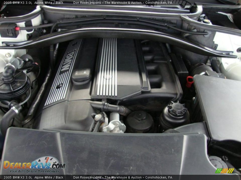 2005 BMW X3 3.0i Alpine White / Black Photo #34