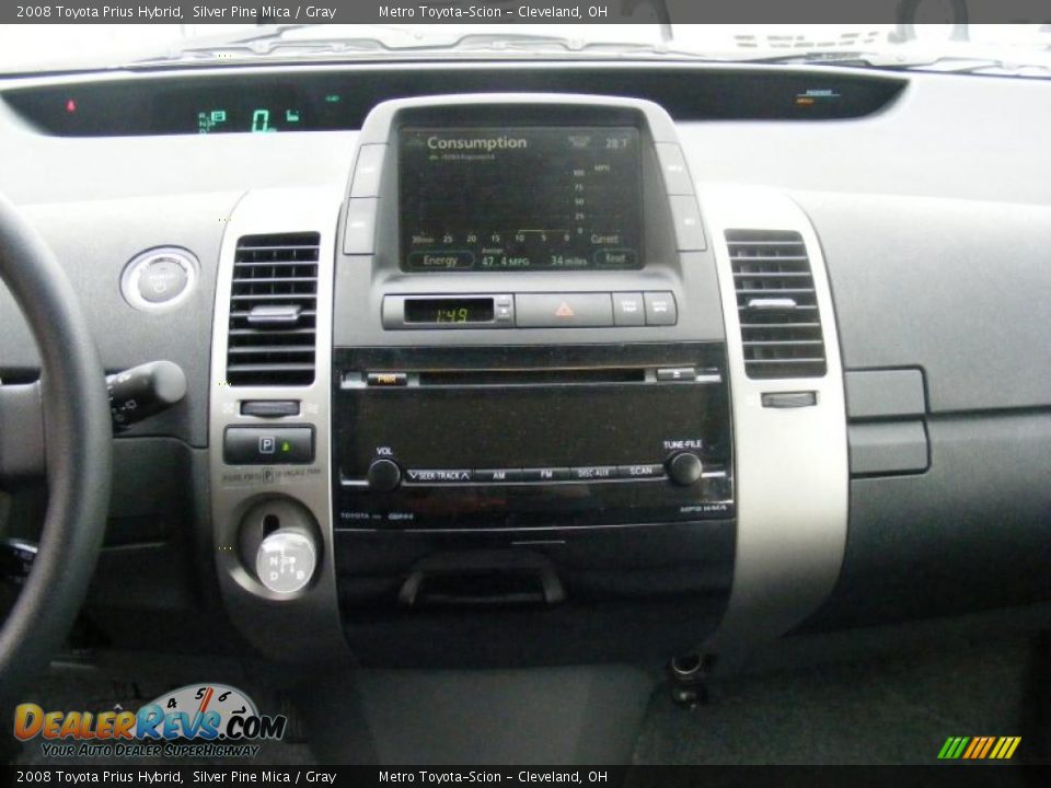 2008 Toyota Prius Hybrid Silver Pine Mica / Gray Photo #18