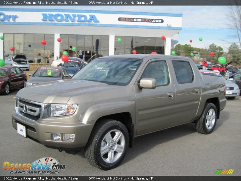 2011 Honda Ridgeline RTL Mocha Metallic / Beige Photo #1