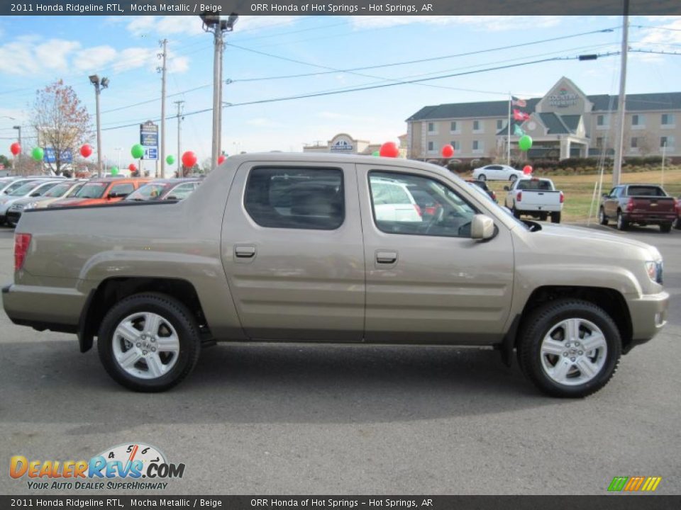 Mocha Metallic 2011 Honda Ridgeline RTL Photo #6
