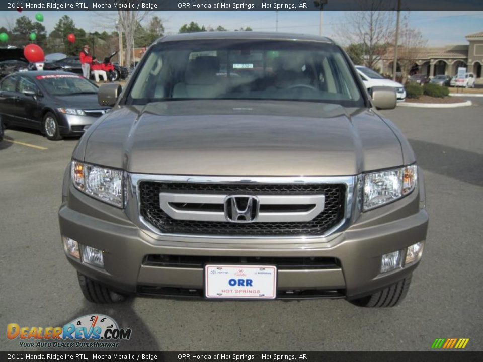 2011 Honda Ridgeline RTL Mocha Metallic / Beige Photo #8