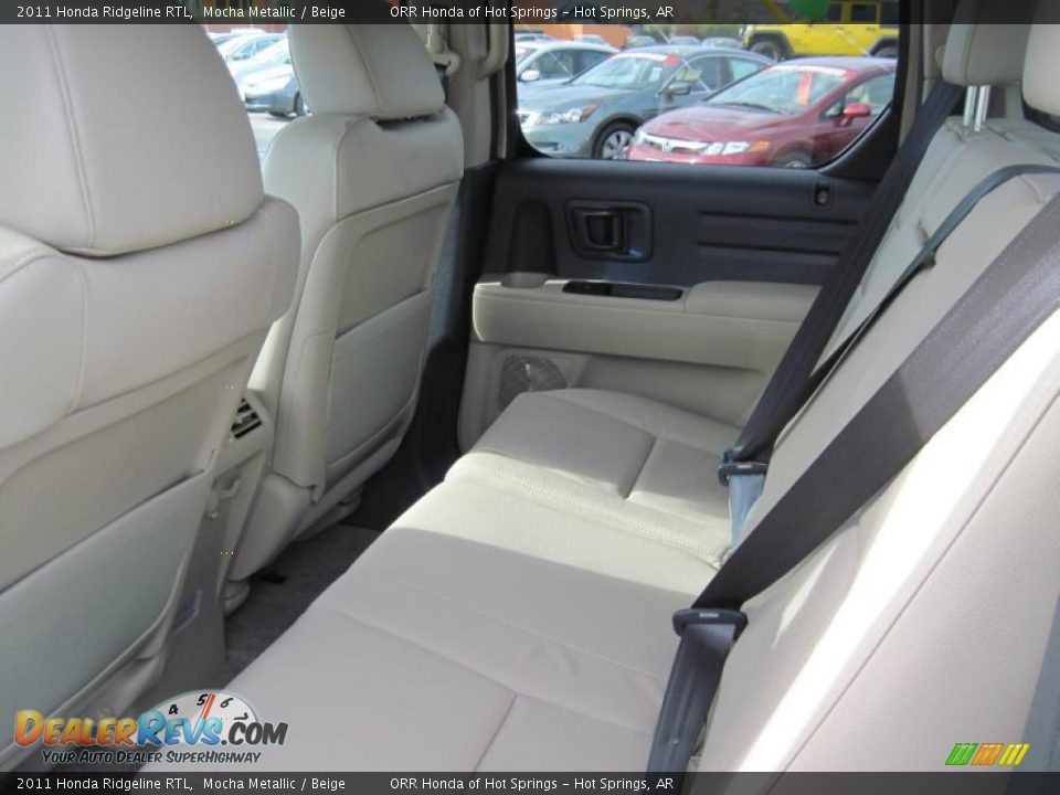 Beige Interior - 2011 Honda Ridgeline RTL Photo #14