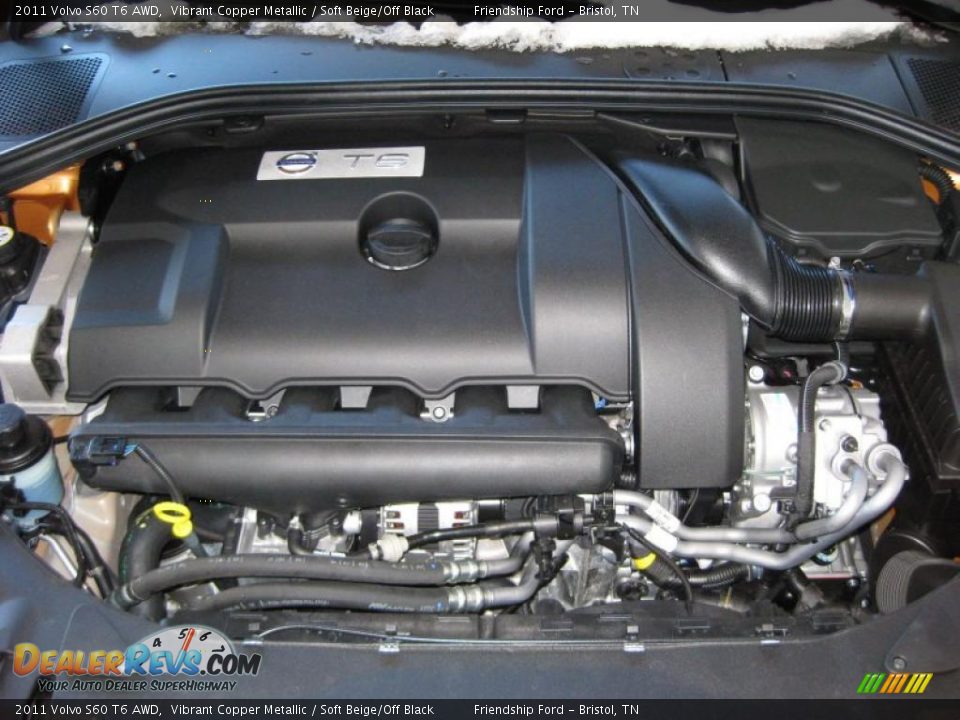 2011 Volvo S60 T6 AWD 3.0 Liter Turbocharged DOHC 24-Valve VVT Inline 6 Cylinder Engine Photo #9