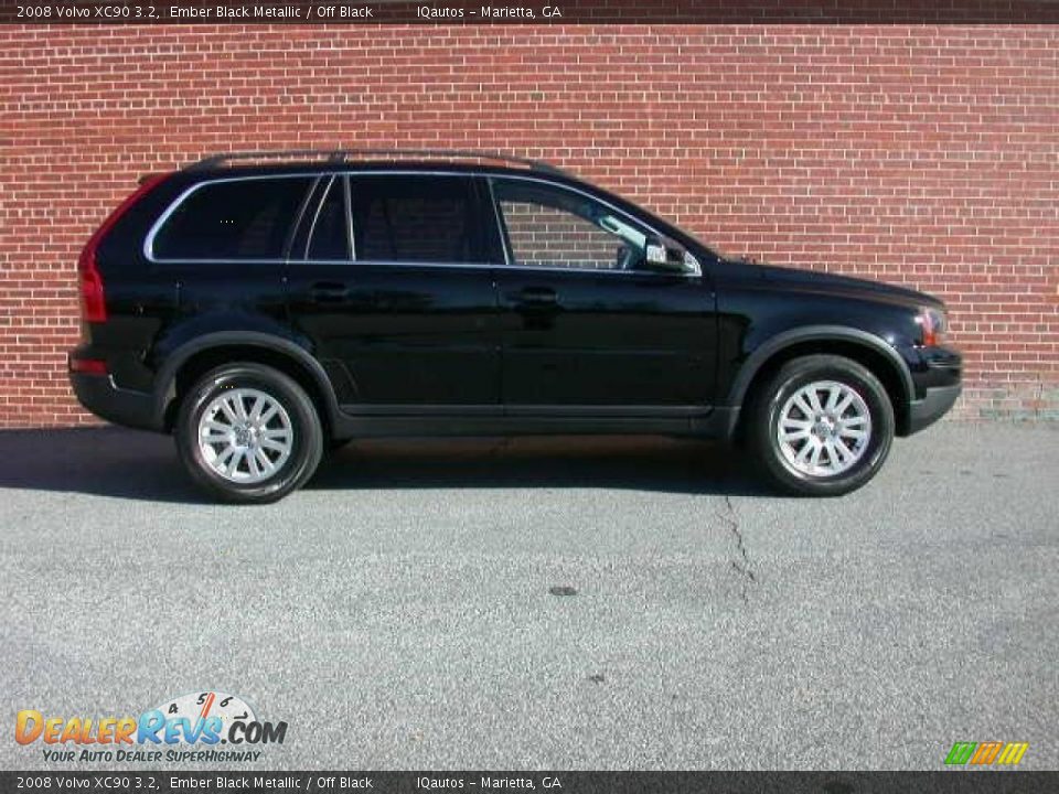 Ember Black Metallic 2008 Volvo XC90 3.2 Photo #10