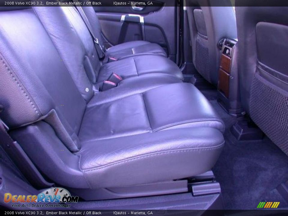 2008 Volvo XC90 3.2 Ember Black Metallic / Off Black Photo #17