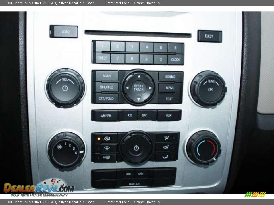 Controls of 2008 Mercury Mariner V6 4WD Photo #12