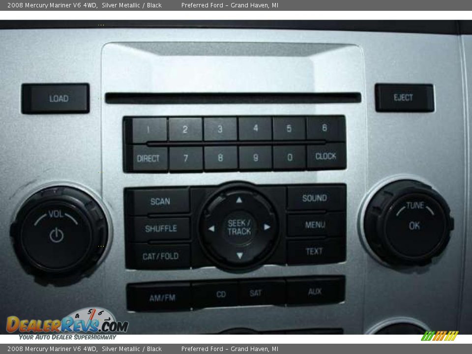 Controls of 2008 Mercury Mariner V6 4WD Photo #13