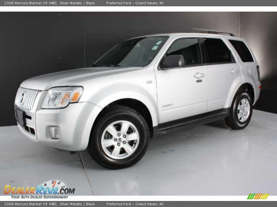 Silver Metallic 2008 Mercury Mariner V6 4WD Photo #24