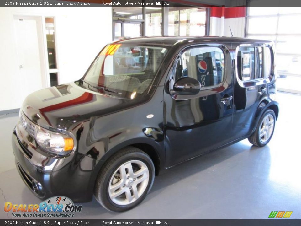 2009 Nissan Cube 1.8 SL Super Black / Black Photo #1