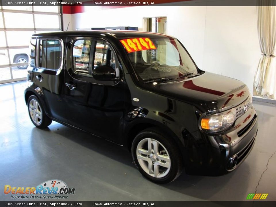 2009 Nissan Cube 1.8 SL Super Black / Black Photo #5