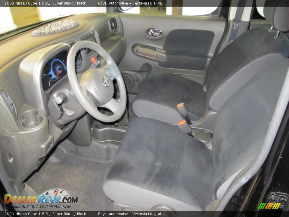 Black Interior 2009 Nissan Cube 1 8 Sl Photo 14