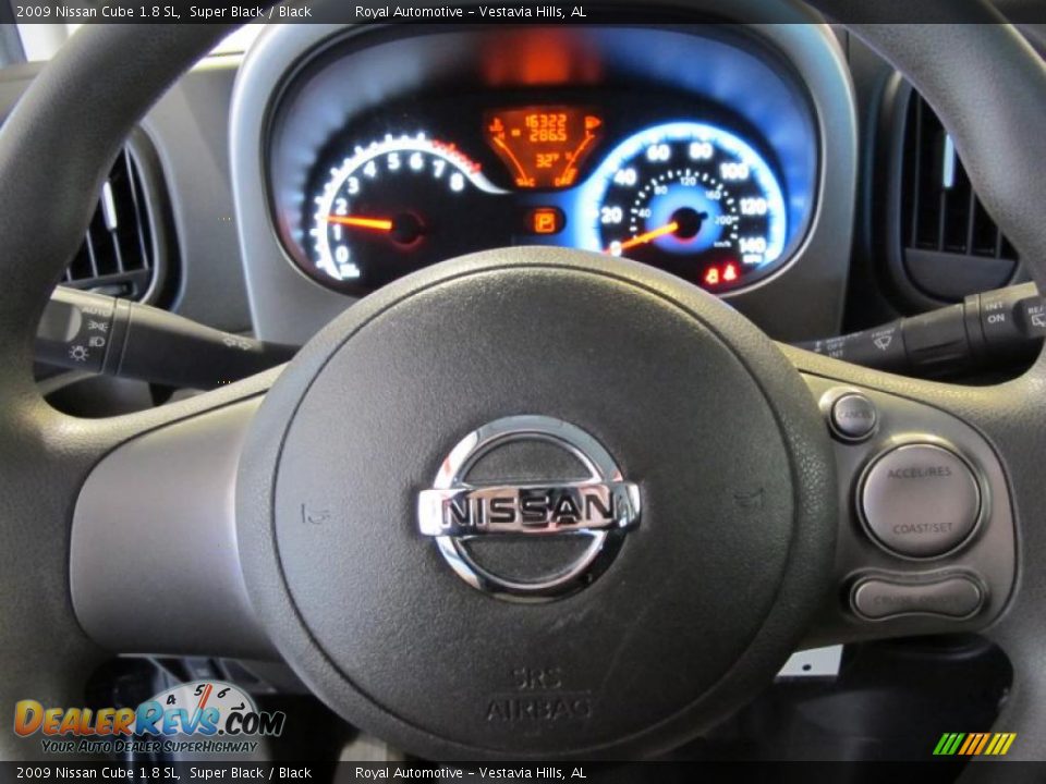 2009 Nissan Cube 1.8 SL Super Black / Black Photo #16