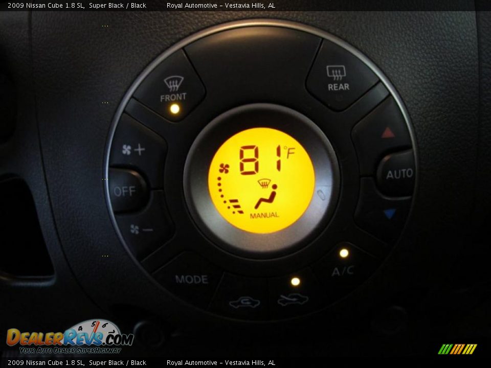 2009 Nissan Cube 1.8 SL Super Black / Black Photo #18