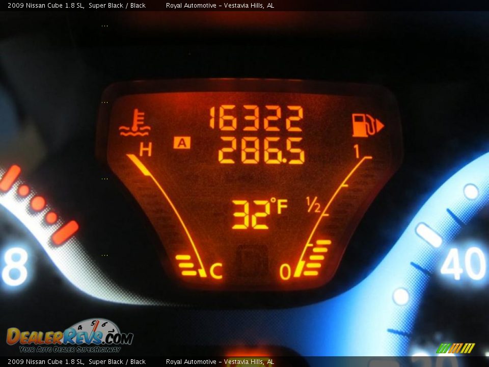 2009 Nissan Cube 1.8 SL Super Black / Black Photo #21